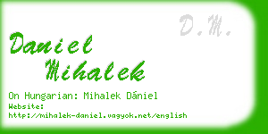 daniel mihalek business card